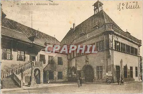 Cartes postales Colmar Ancienne Douane