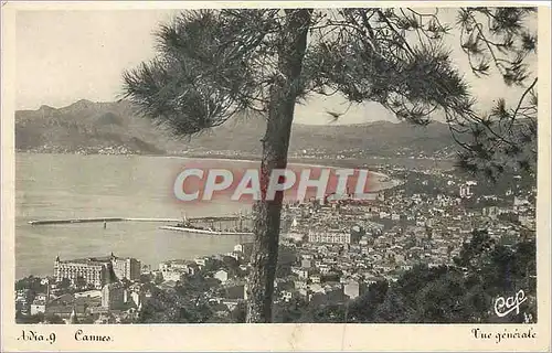 Cartes postales Cannes Vue Generale