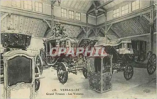 Cartes postales Versailles Grand Trianon Les Voitures