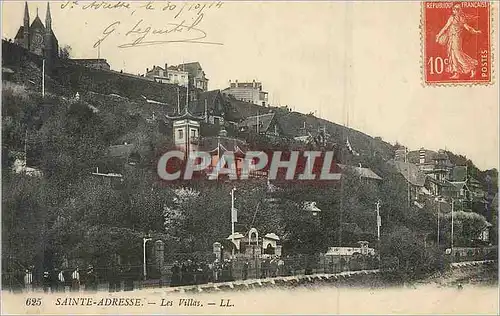 Cartes postales Sainte Adresse Les Villas