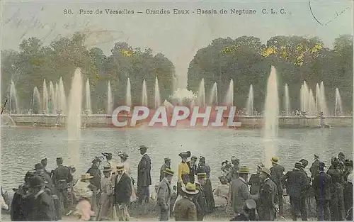 Ansichtskarte AK Parc de Versailles Grandes Eaux Bassin de Neptune