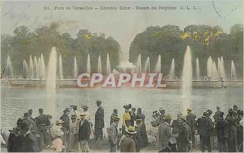 Cartes postales Parc de Versailles Grandes Eaux Bassin de Neptune