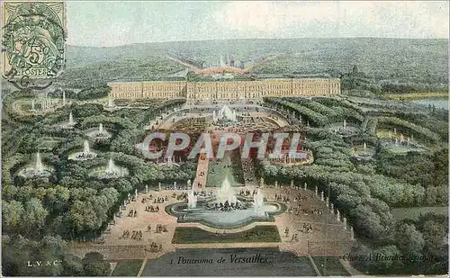 Cartes postales Panorama de Versailles