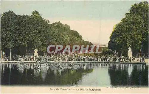 Ansichtskarte AK Parc de Versailles Le Bassin d'Apollon