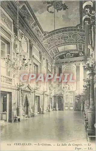 Cartes postales Versailles Le Chateau La Salle du Congres