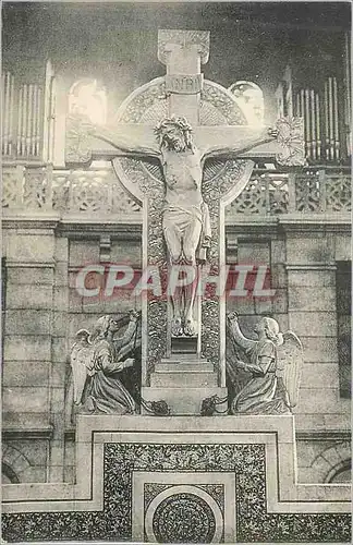 Cartes postales Paris Basilique du Sacre Coeur Montmartre Le Christ du Banc d'Oeuvre par Hippolyte Lefevre