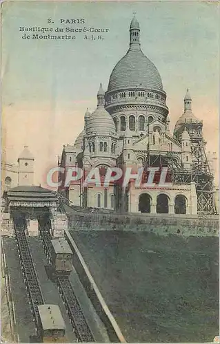 Cartes postales Paris Basilique du Sacre Coeur de Montmartre