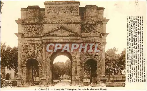 Cartes postales Orange l'Arc de Triomphe 1er siecle
