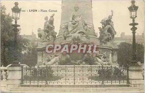 Cartes postales Lyon Place Carnot