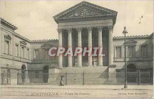 Cartes postales Montpellier Palais de Justice