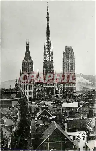 Cartes postales moderne Rouen Cathedrale Notre Dame
