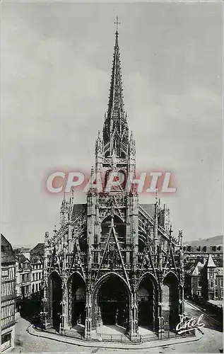 Moderne Karte Rouen Eglise Saint Maclou