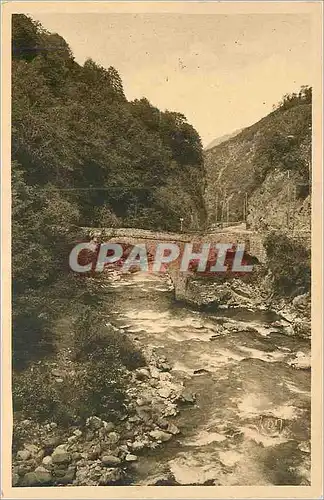 Ansichtskarte AK Le Gave de Pierrefitte a Luz St Sauveur Les Pyrenees La Douce France