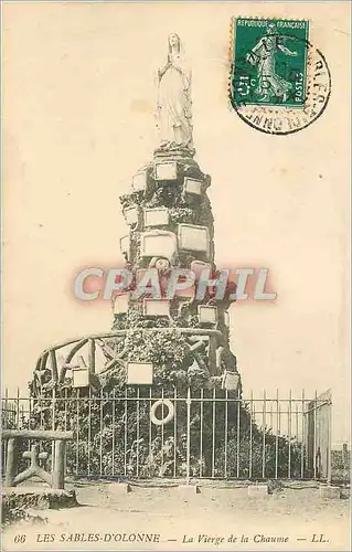 Cartes postales Les Sables d'Olonne La Vierge de la Chaume