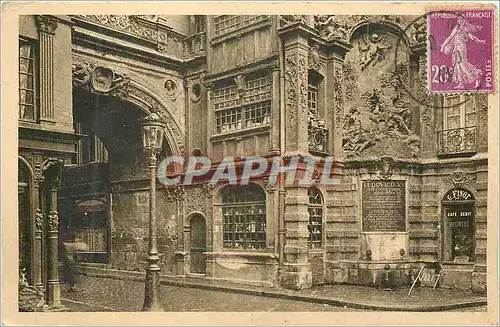 Cartes postales Rouen (Seine Inferieure) La Douce France Groupe Pittoresque de Batiments Rennaissance