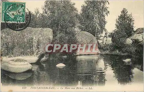 Cartes postales Fontainebleau La Mare aux Biches