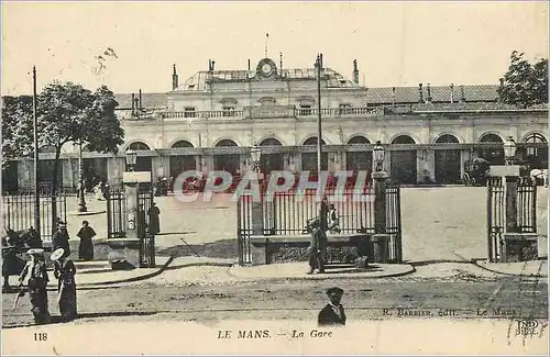 Cartes postales Le Mans La Gare