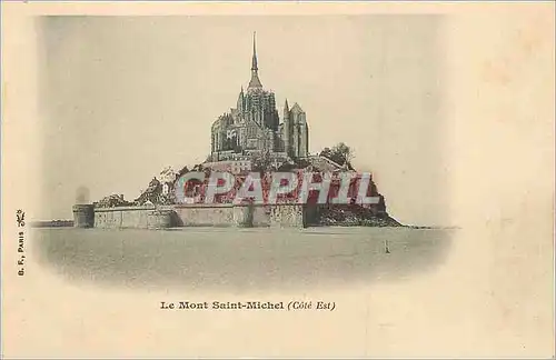 Cartes postales Le Mont Saint Michel (Cote Est) (carte 1900)