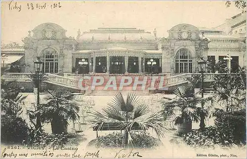 Ansichtskarte AK Vichy Le Casino (carte 1900)