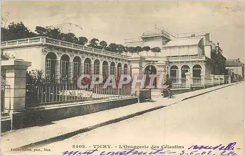 Cartes postales Vichy L'Orangerie des Celestins (carte 1900)