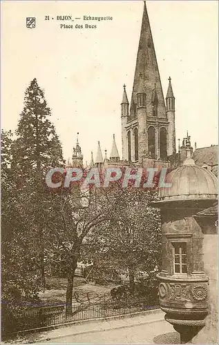 Cartes postales Dijon Echauguette Place des Ducs