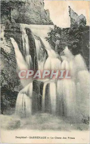 Cartes postales Dauphine Sassenage La Chute des Prises