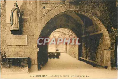 Cartes postales Rocamadour Le Gouffre au Verron Legandaire et Cloitres