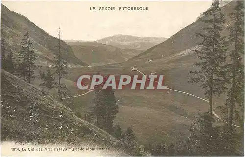 Ansichtskarte AK La Savoie Pittoresque Le Col des Aravis (1498 m) et le Mont Lachat