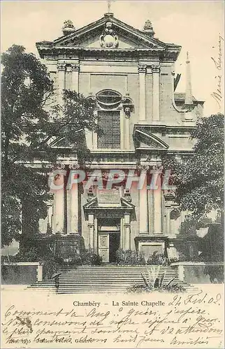 Ansichtskarte AK Chambery La Sainte Chapelle (carte 1900)