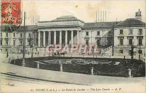 Cartes postales Tours (I et L) Le Palais de Justice