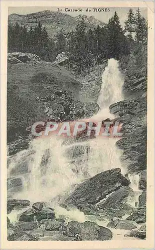 Cartes postales La cascade de Tignees