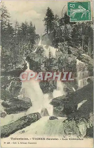 Cartes postales Tignes (Savoie) Tarentaise Les Cascades