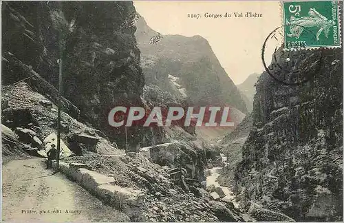 Cartes postales Gorges du Val d'Isere