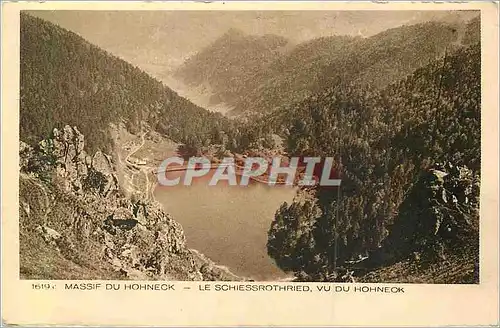 Ansichtskarte AK Massif du Hohneck Le Schiesrothried vu du Hohneck