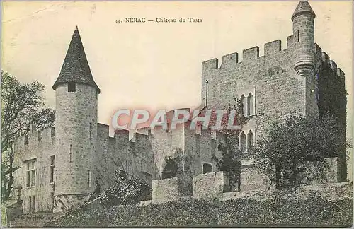 Ansichtskarte AK Nerac Chateau du Tasta