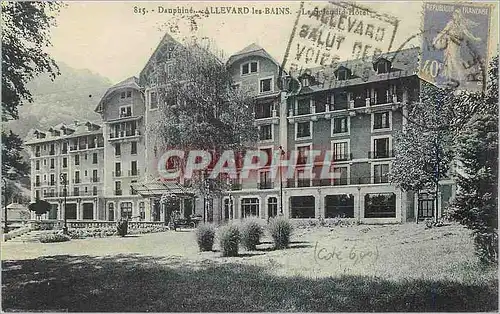 Cartes postales Dauphine Allevard les Bains Le Splendid Hotel