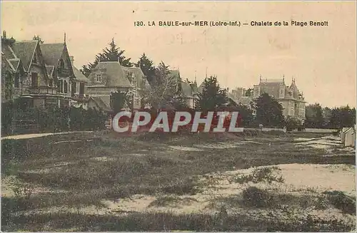 Ansichtskarte AK La Baule sur Mer (Loire Inf) Chalets de la Plage Benoit