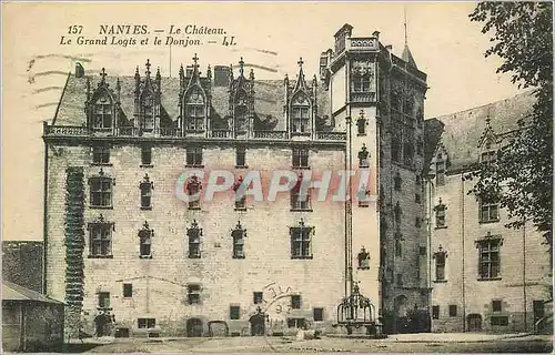 Cartes postales Nantes Le Chateau Le Grand Logis et le Donjon