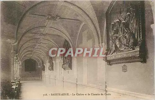 Cartes postales Sainte Anne Le Cloitre et le Chemin de Croix