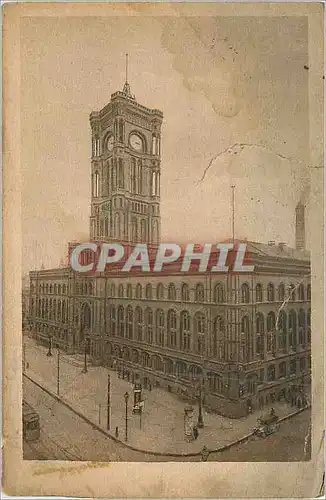 Cartes postales Berlin Rathaus