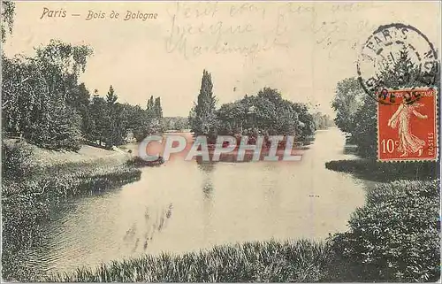 Cartes postales Paris Bois de Boulogne