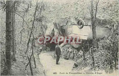 Ansichtskarte AK Foret de Fontainebleau Caverne d'Augas