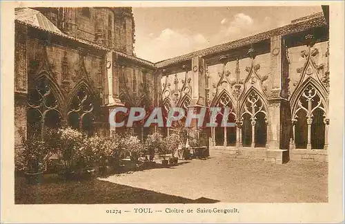 Cartes postales Toul Cloitre de Saint Gengoult