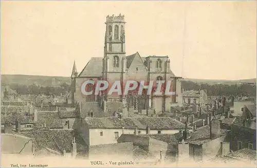 Cartes postales Toul Vue Generale