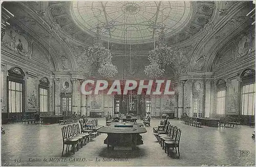 Cartes postales Casino de Monte Carlo La Salle Schmitt
