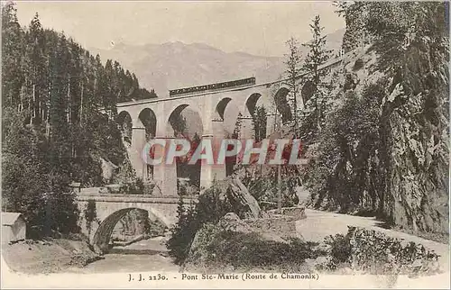 Cartes postales Pont Ste Marie (Route de Chamonix)