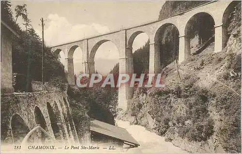 Cartes postales Chamonix Le Pont Ste Marie