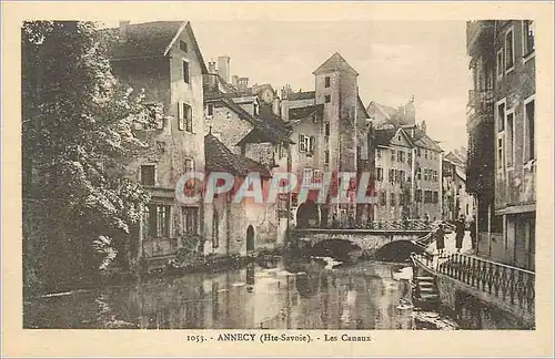 Cartes postales Annecy (Hte Savoie) Les Canaux