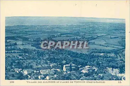 Cartes postales Village des Allinges et Plainte de Thonon (Haute Savoie)