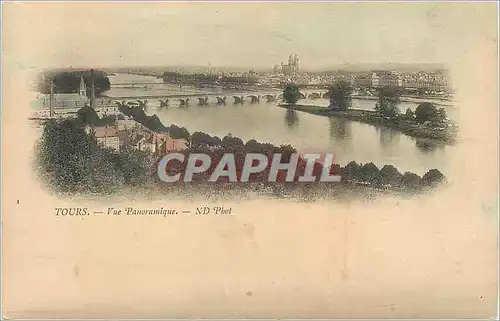 Ansichtskarte AK Tours Vue Panoramique (carte 1900)